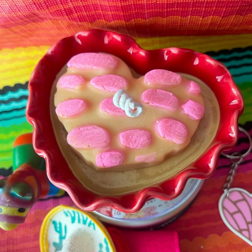 Eres mi pan dulce candle